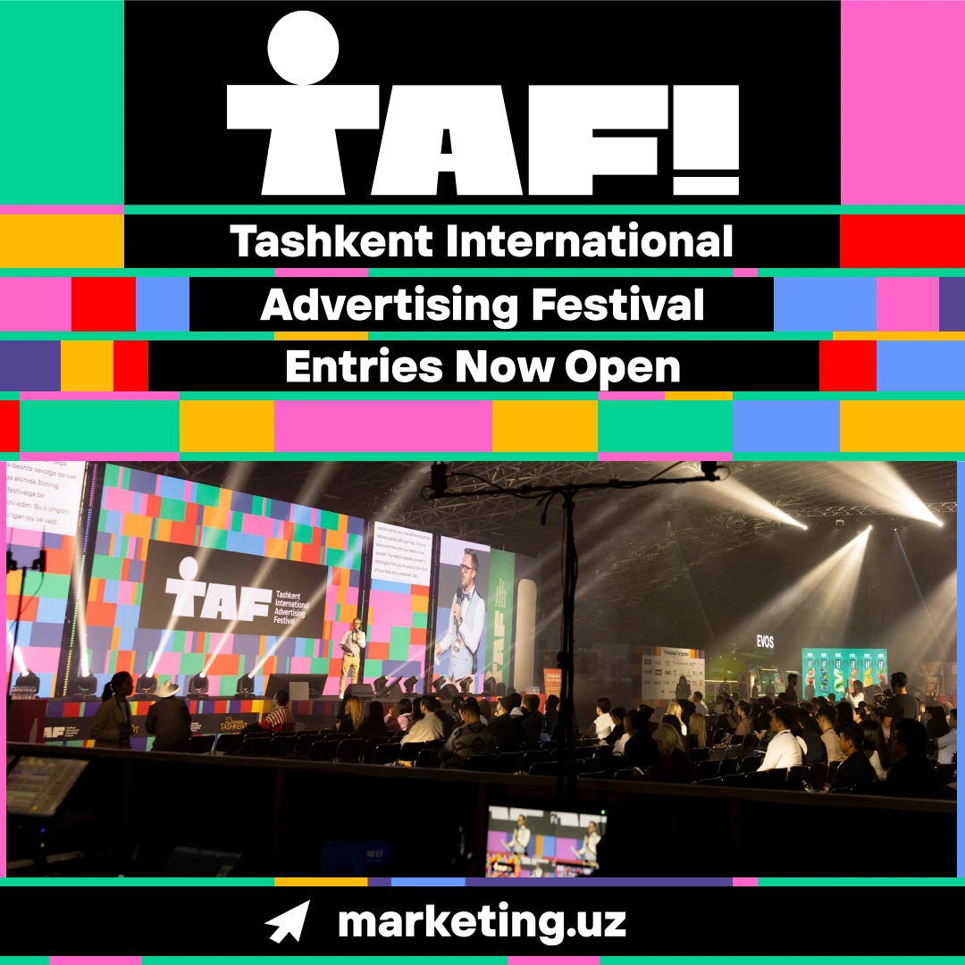 🚀 Стартовал восьмой международный фестивальный сезон Tashkent Advertising Festival TAF!26!