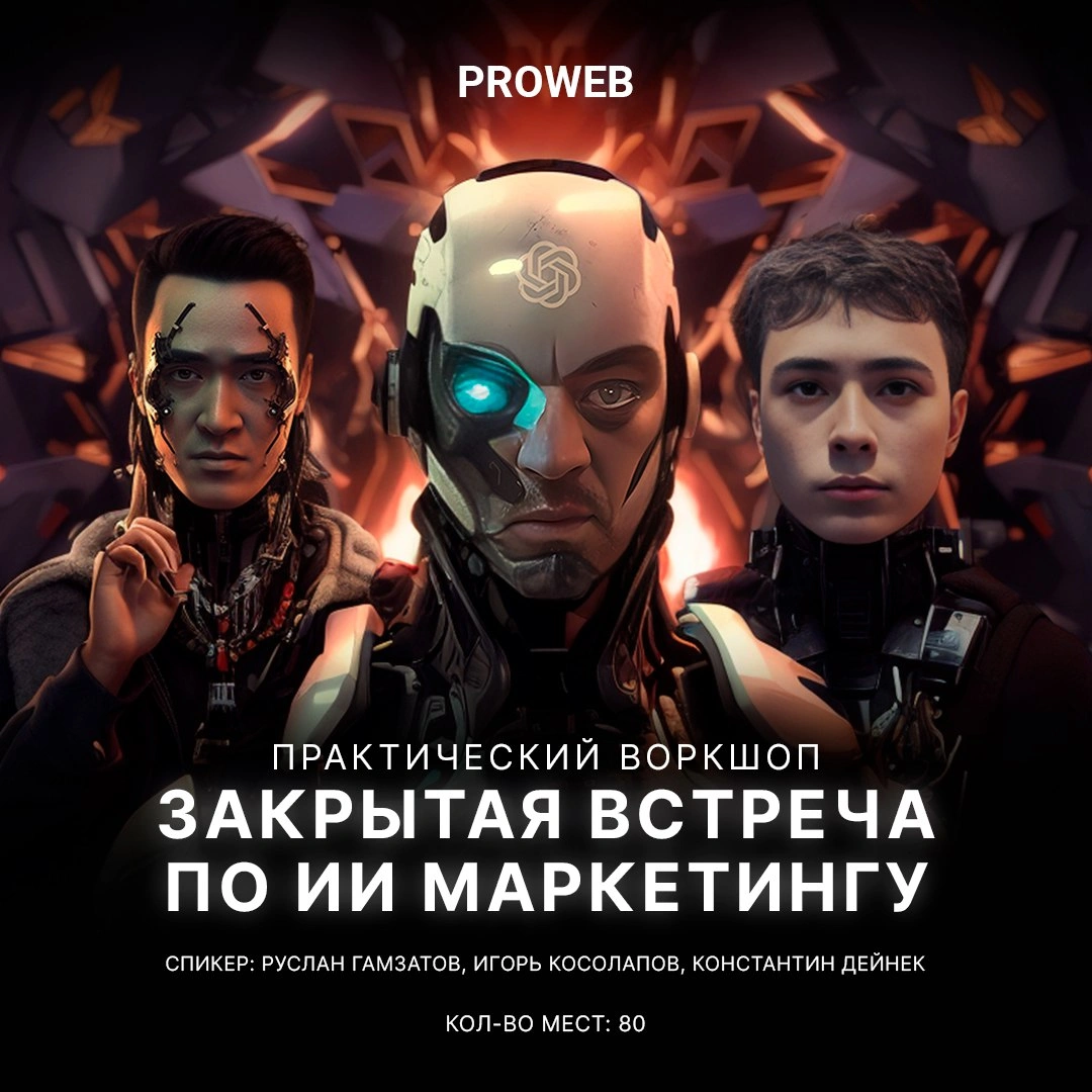 Не пропустите практический воркшоп по ИИ маркетингу