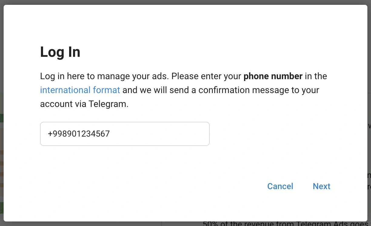 Как самостоятельно запустить рекламу в Telegram в Узбекистане через Telegram Ads — официальную рекламную платформу